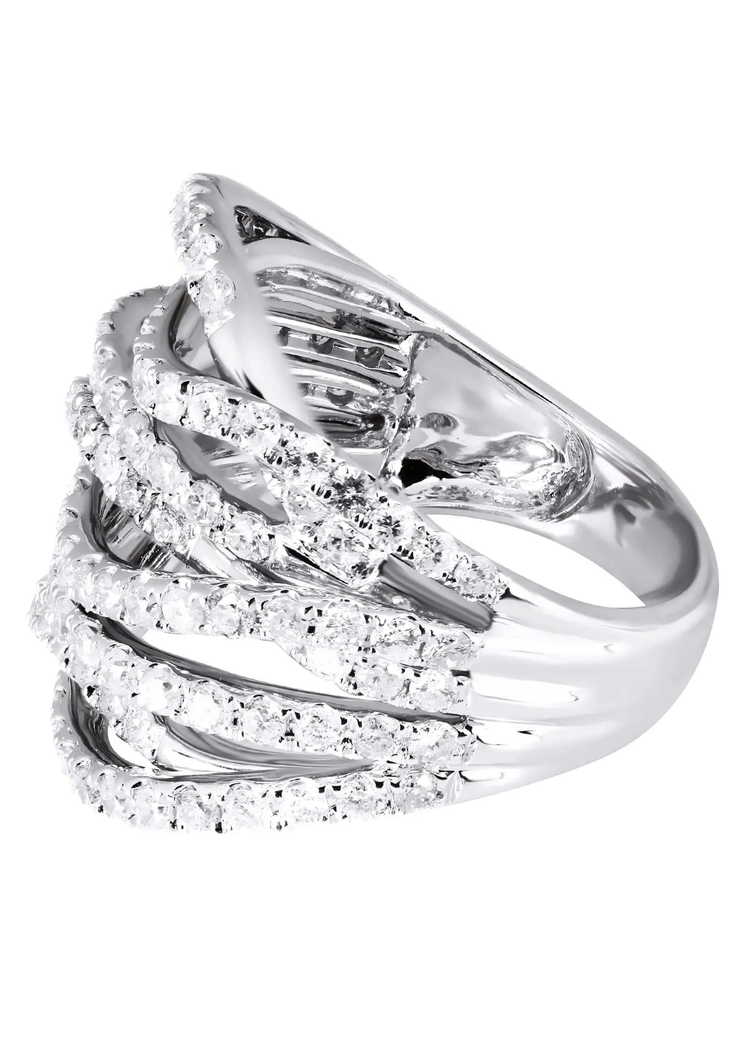 14K Ladies Diamond Cocktail Ring | 2.38 Carats | 9.63 Grams