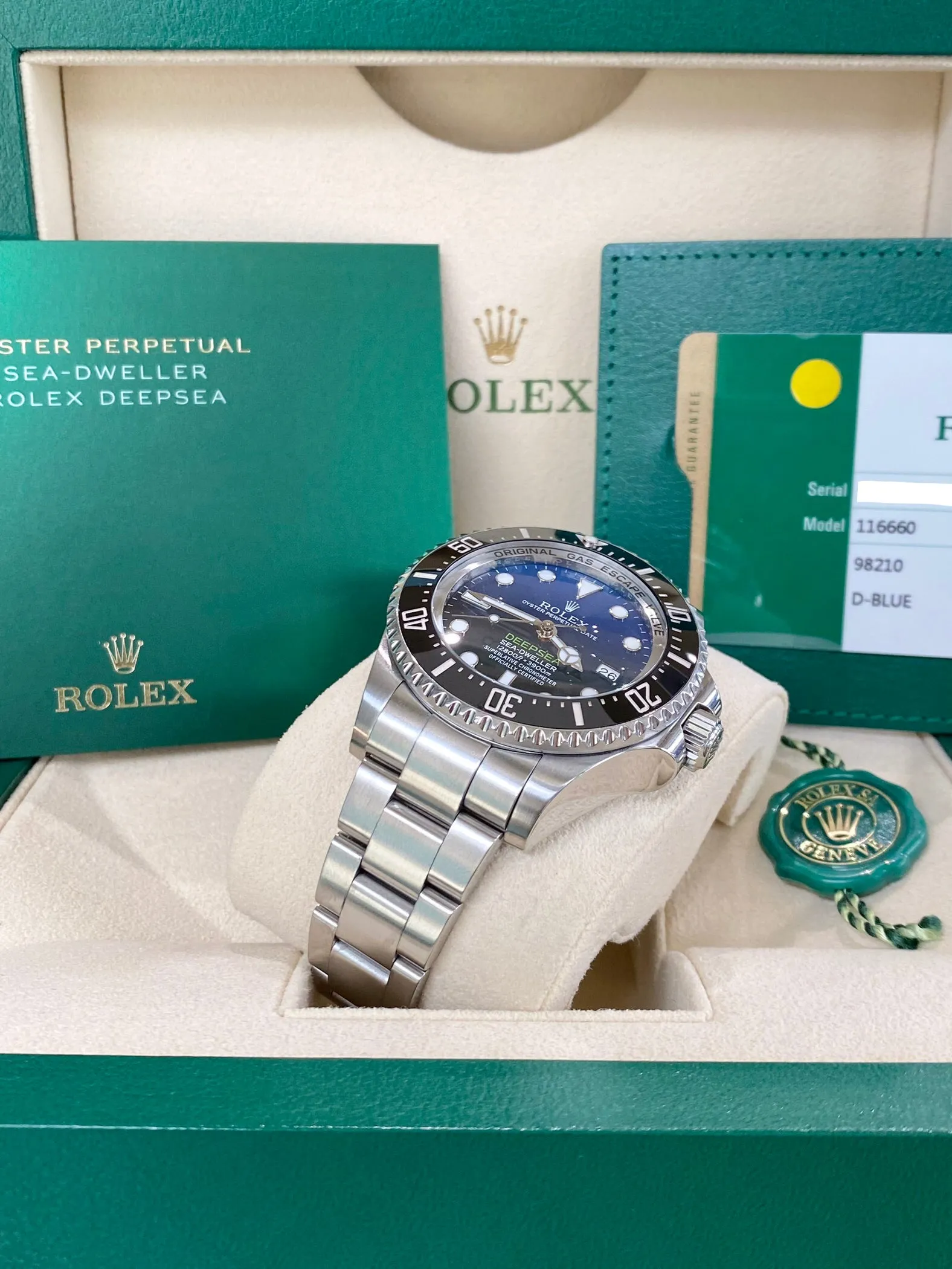 2016 Rolex Deepsea 116660