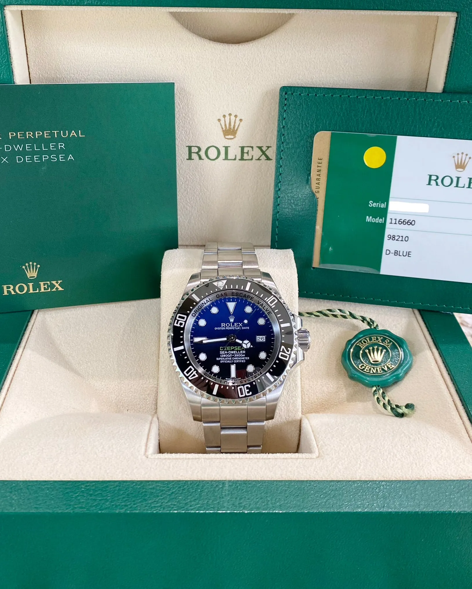 2016 Rolex Deepsea 116660