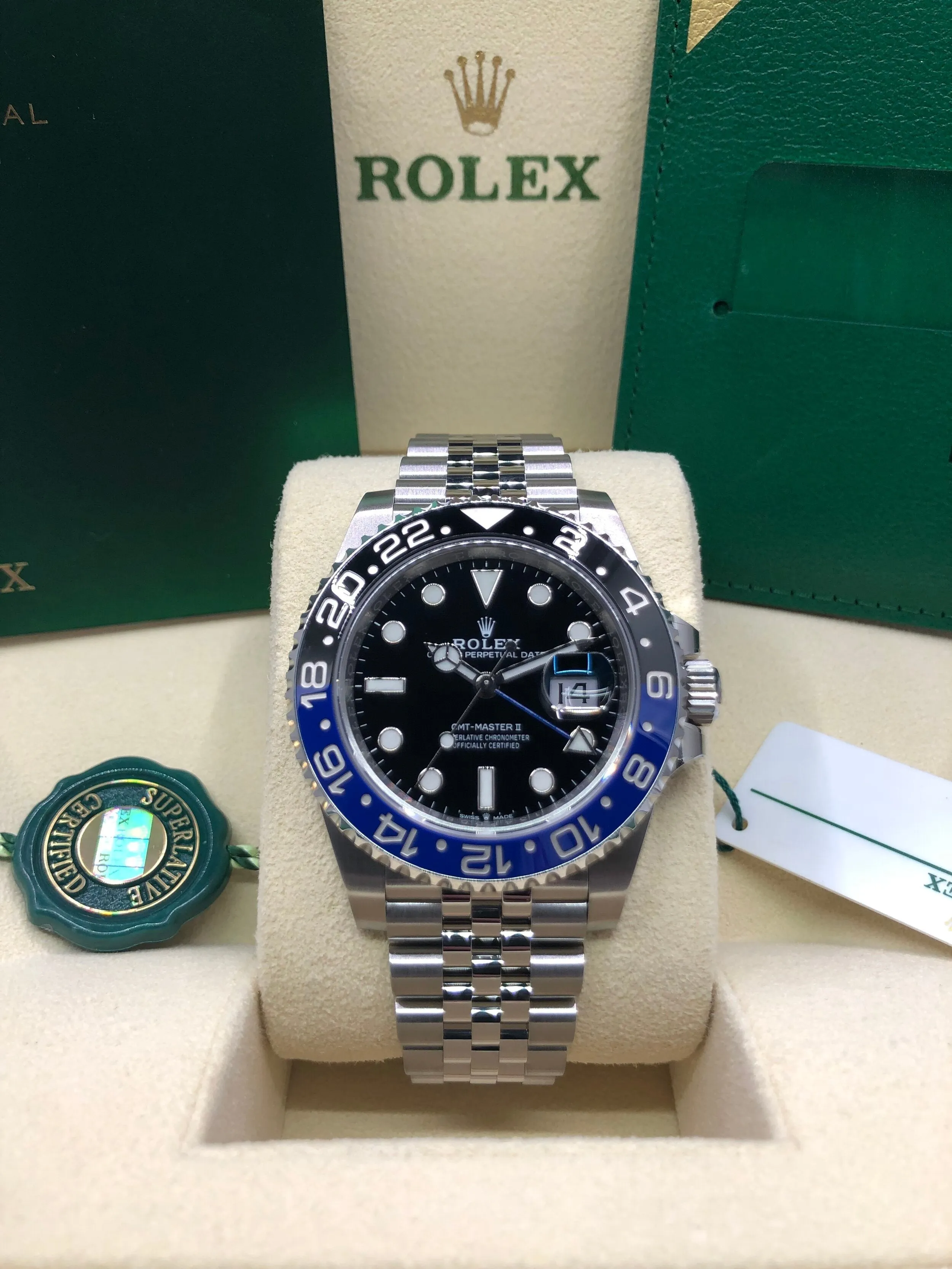 2022 Rolex GMT-Master II Batgirl 126710BLNR