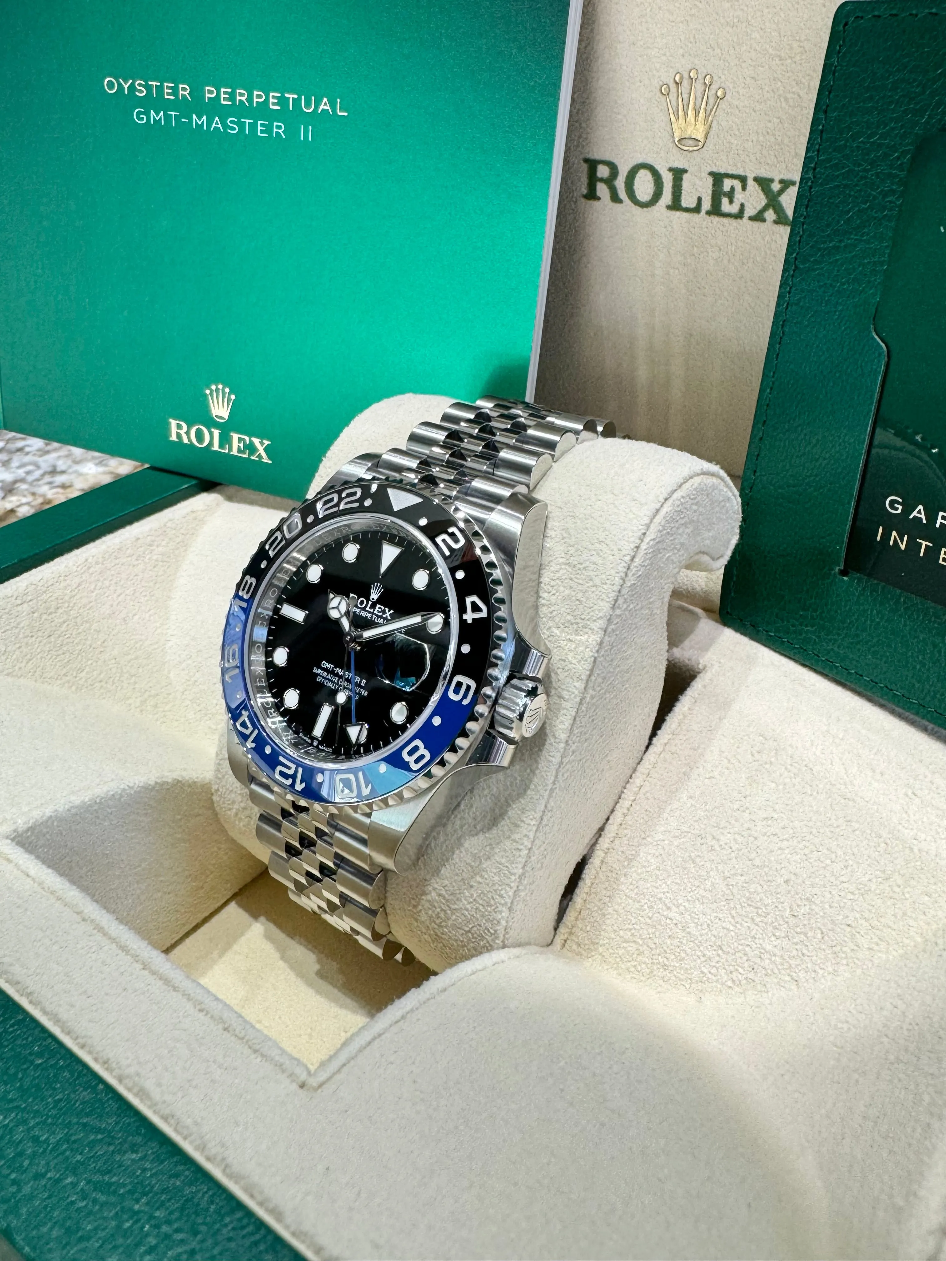 2023 Rolex GMT-Master II Batgirl 126710BLNR