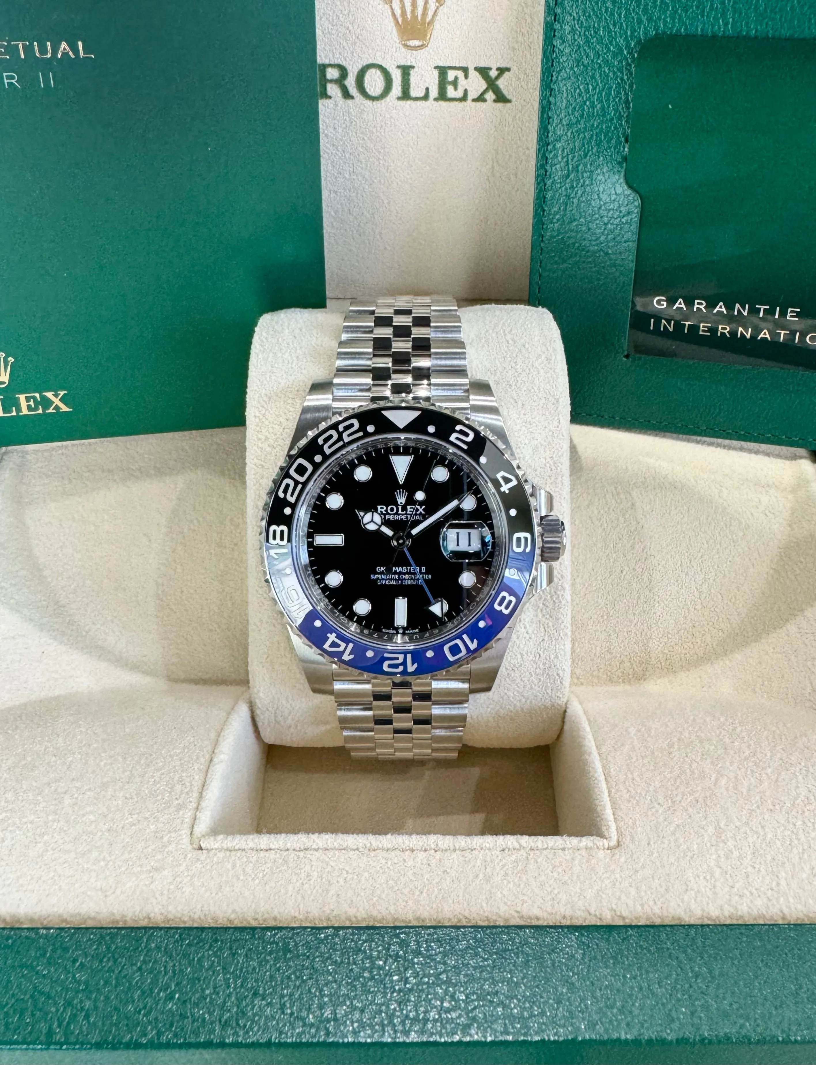 2023 Rolex GMT-Master II Batgirl 126710BLNR