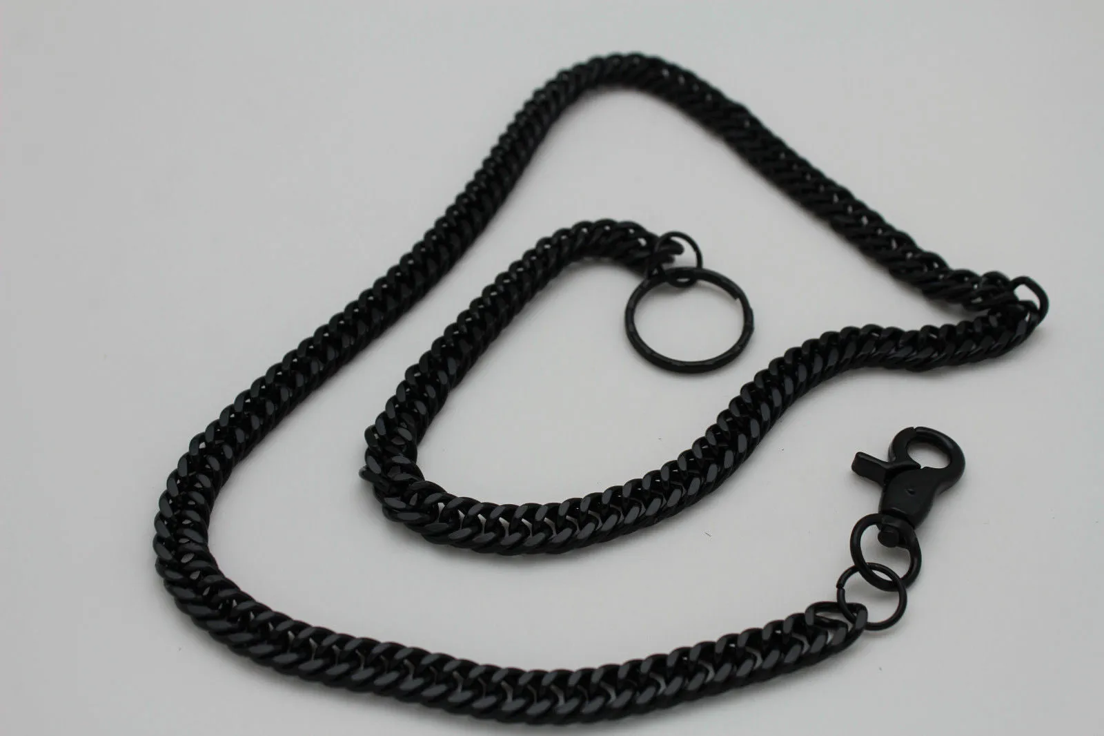 34" Extra Long Double Link Wallet Chain