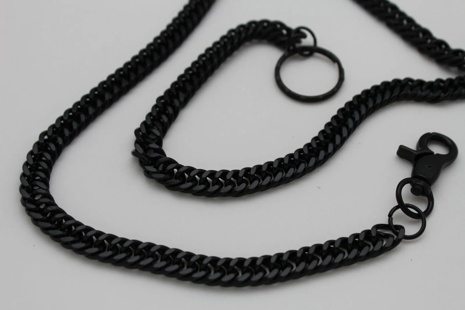 34" Extra Long Double Link Wallet Chain