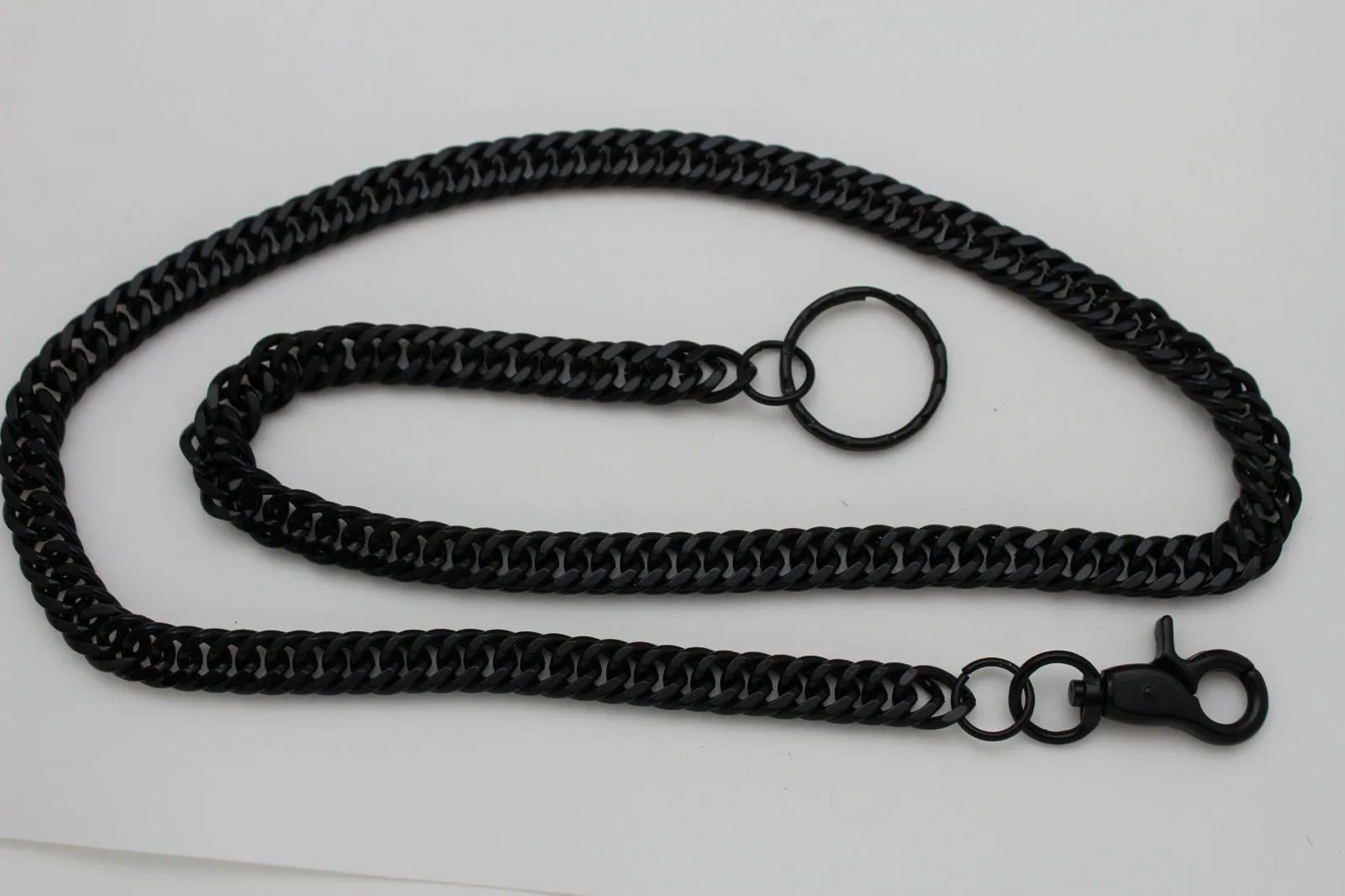 34" Extra Long Double Link Wallet Chain