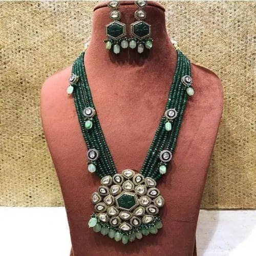 Ad Patchi Stone Pendant Necklace