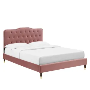 Amber Full Platform Bed By Modway - MOD-6782 - Dusty Rose