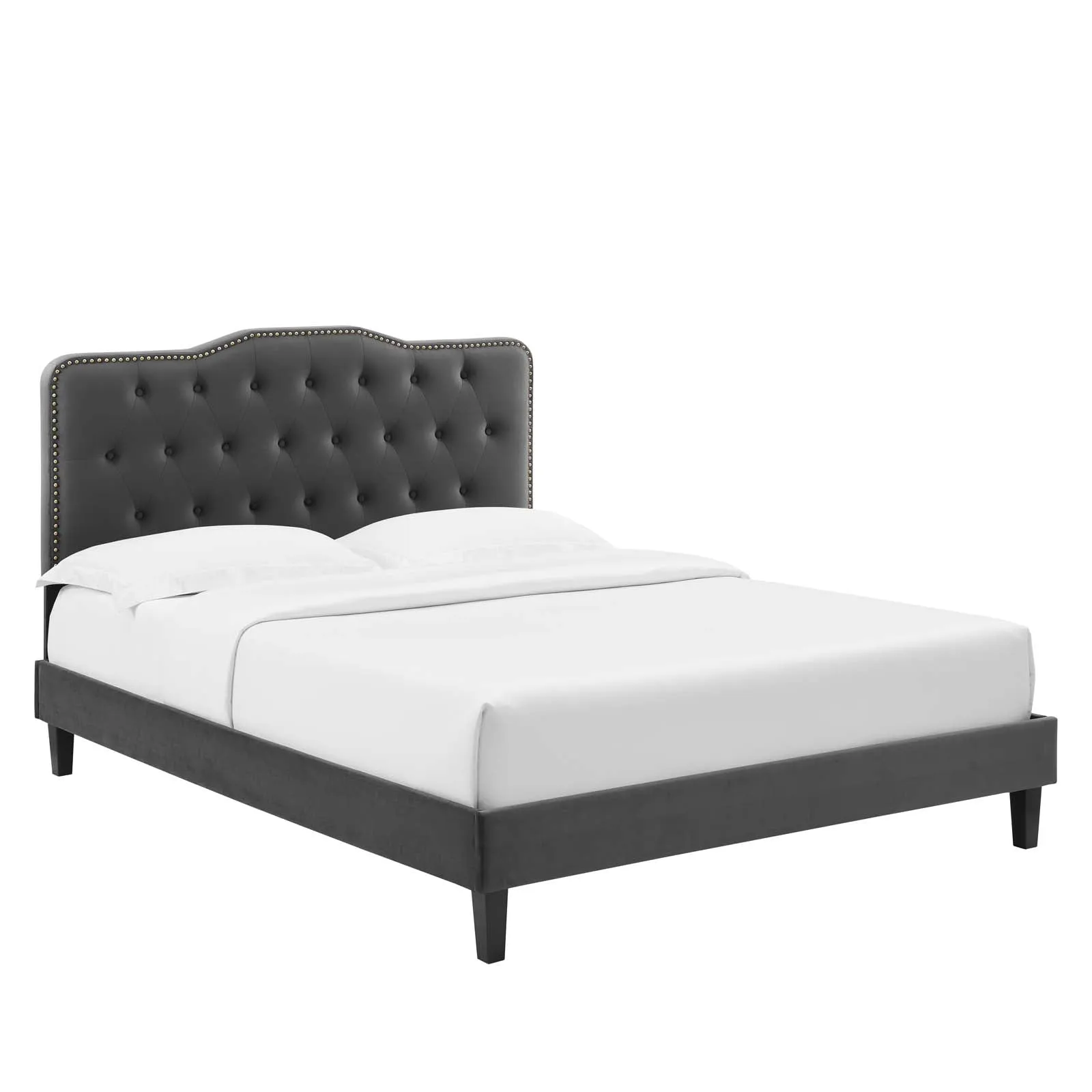 Amber Full Platform Bed By Modway - MOD-6783 - Charcoal