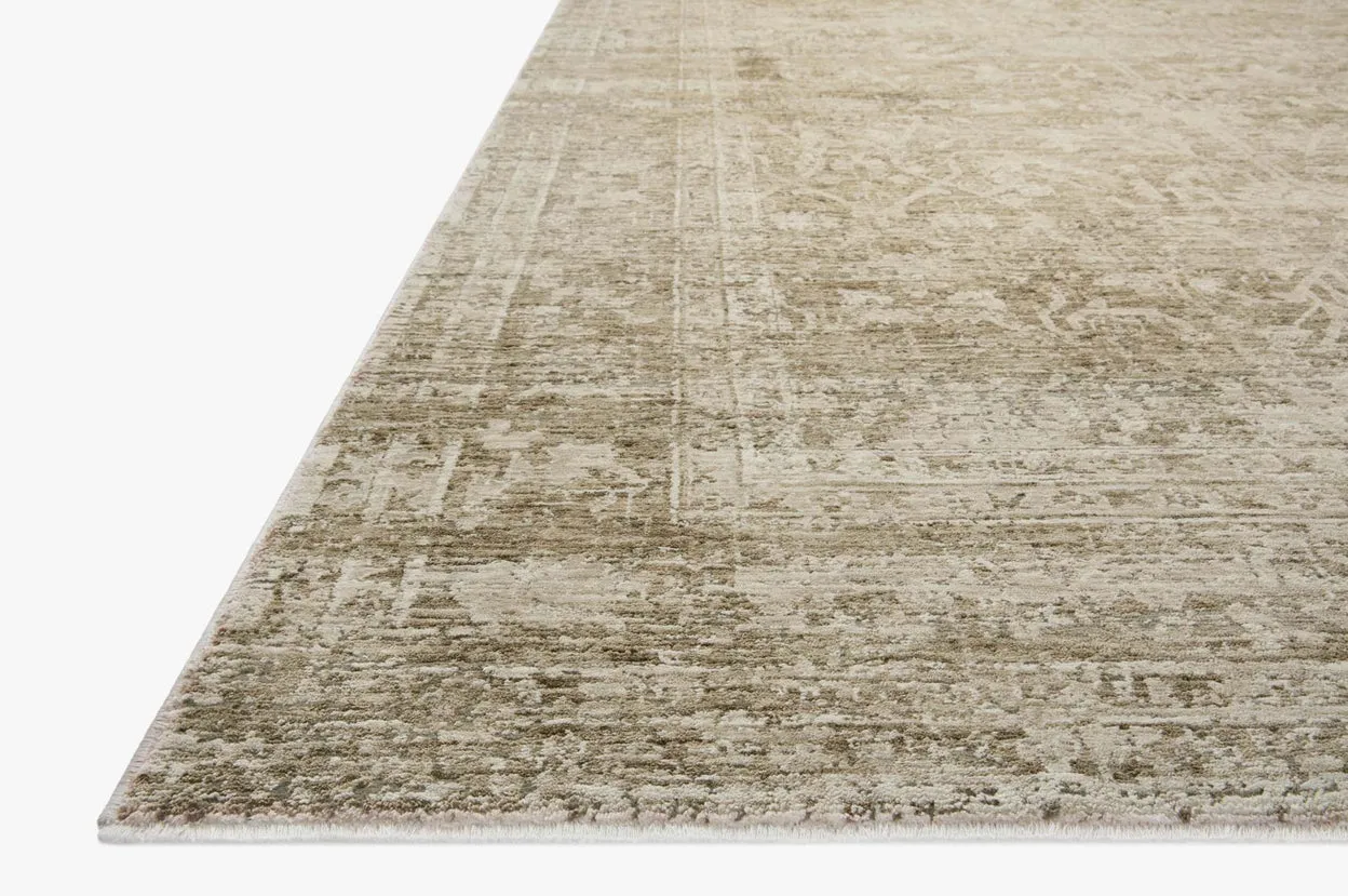 Amber Lewis x Loloi Honora Khaki / Beige Rug