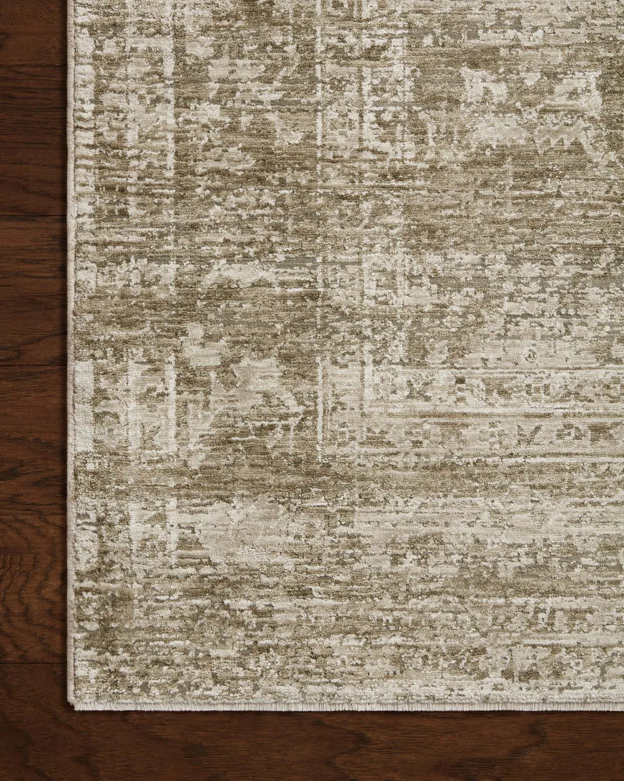 Amber Lewis x Loloi Honora Khaki / Beige Rug