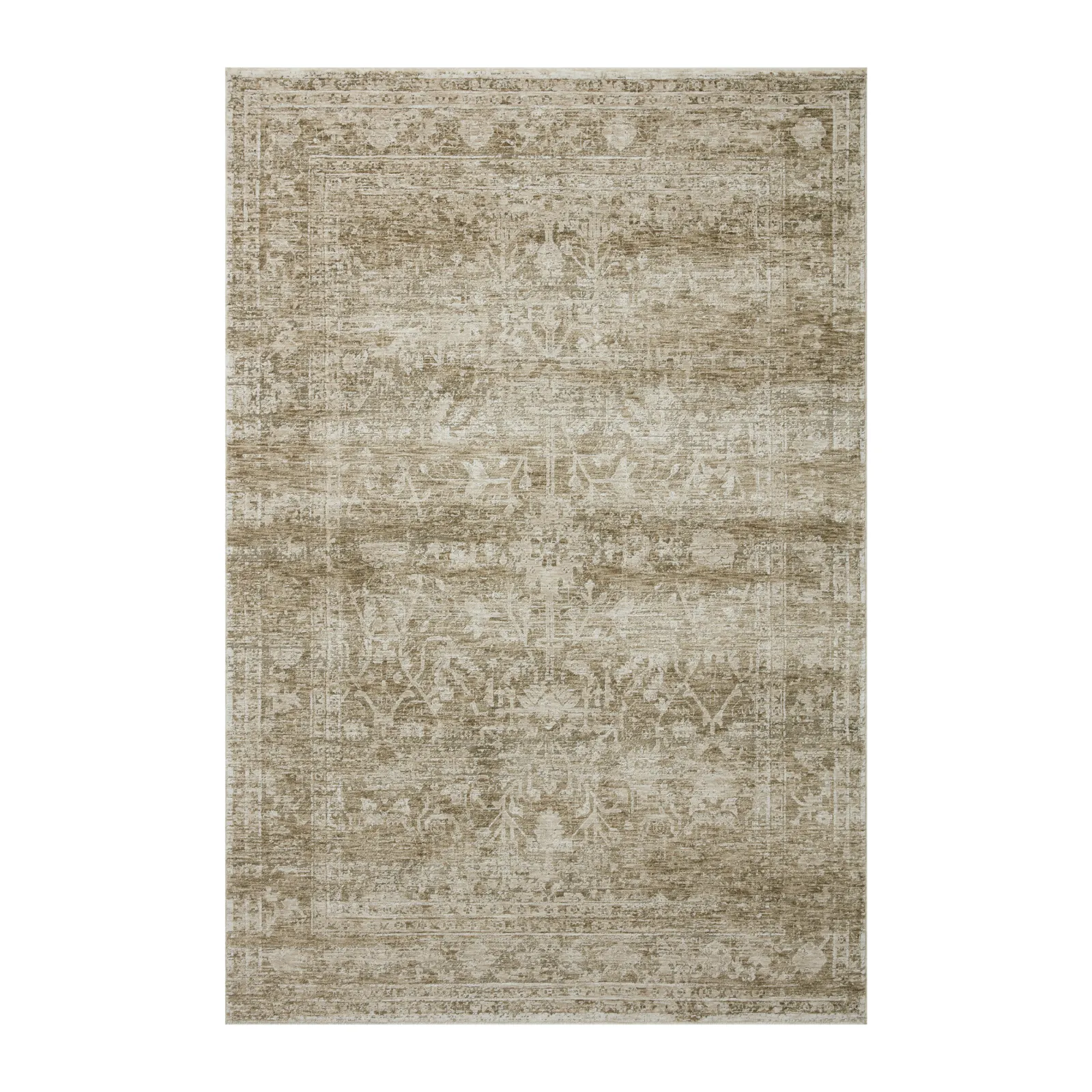 Amber Lewis x Loloi Honora Khaki / Beige Rug