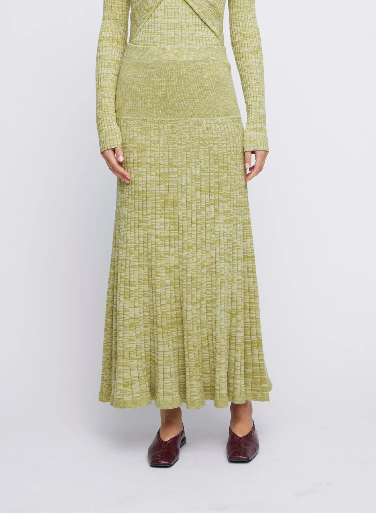 AMBER SKIRT (PESTO)