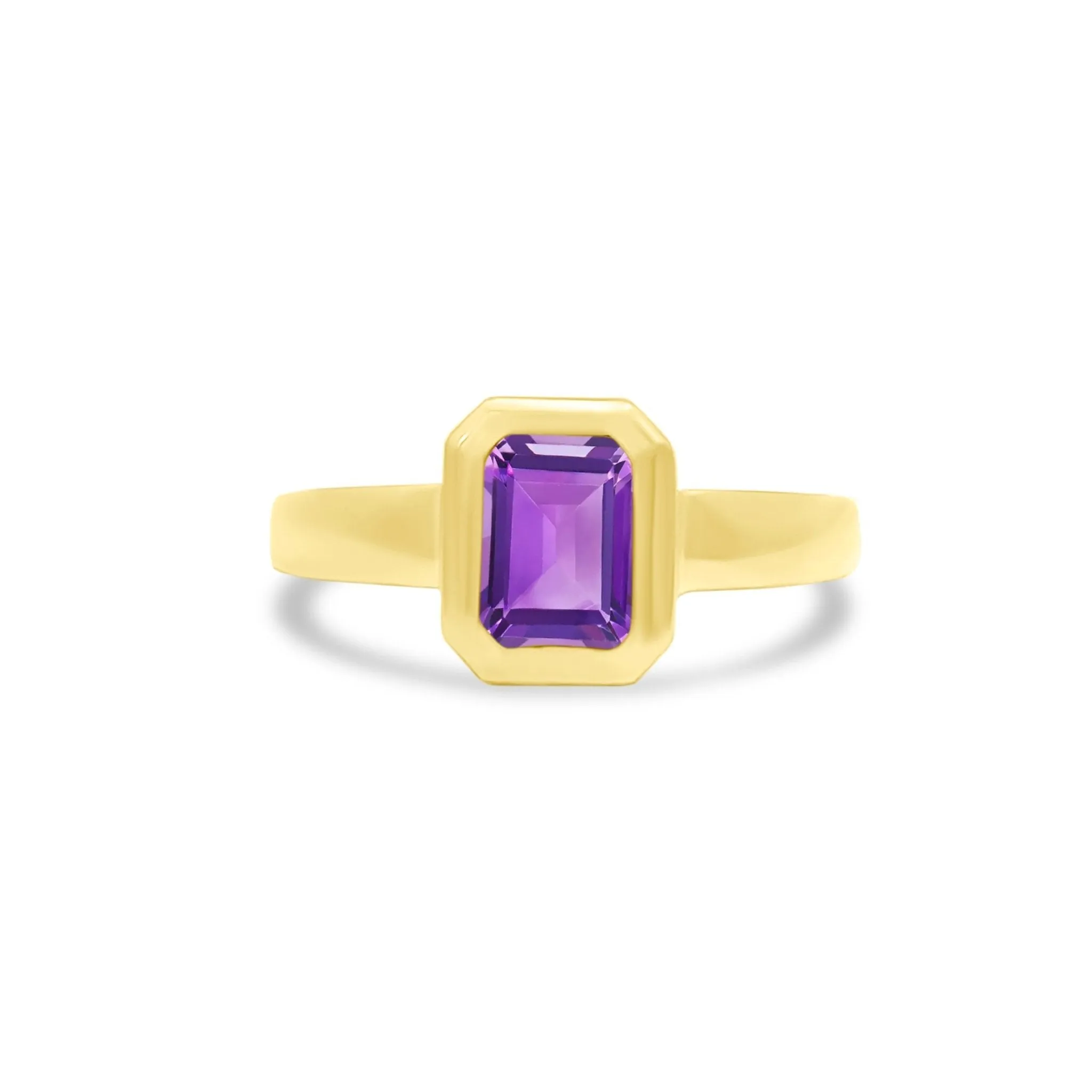 Bezel Set Gemstone Ring