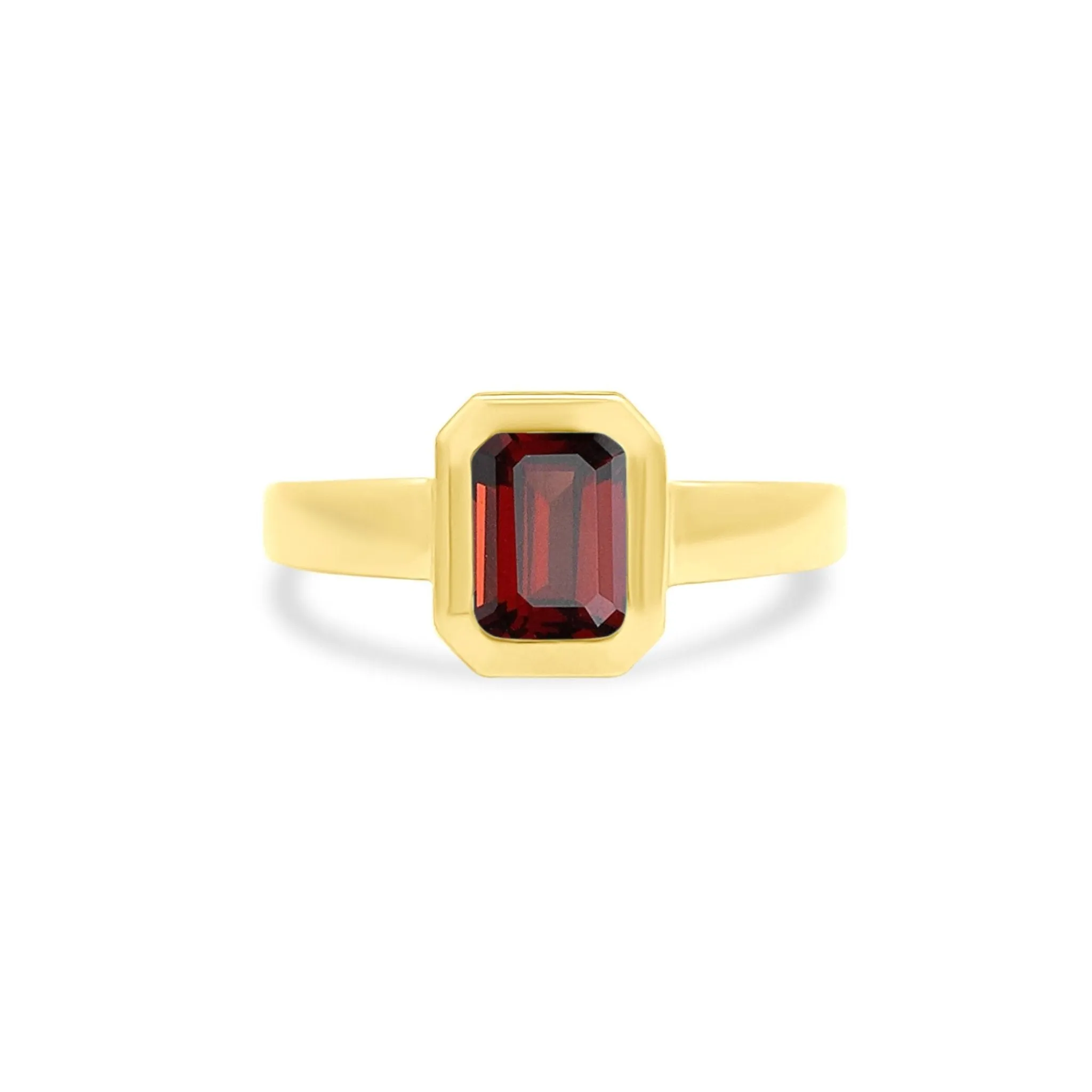 Bezel Set Gemstone Ring