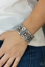 Bracelets Dynamically Diverse - Silver B323