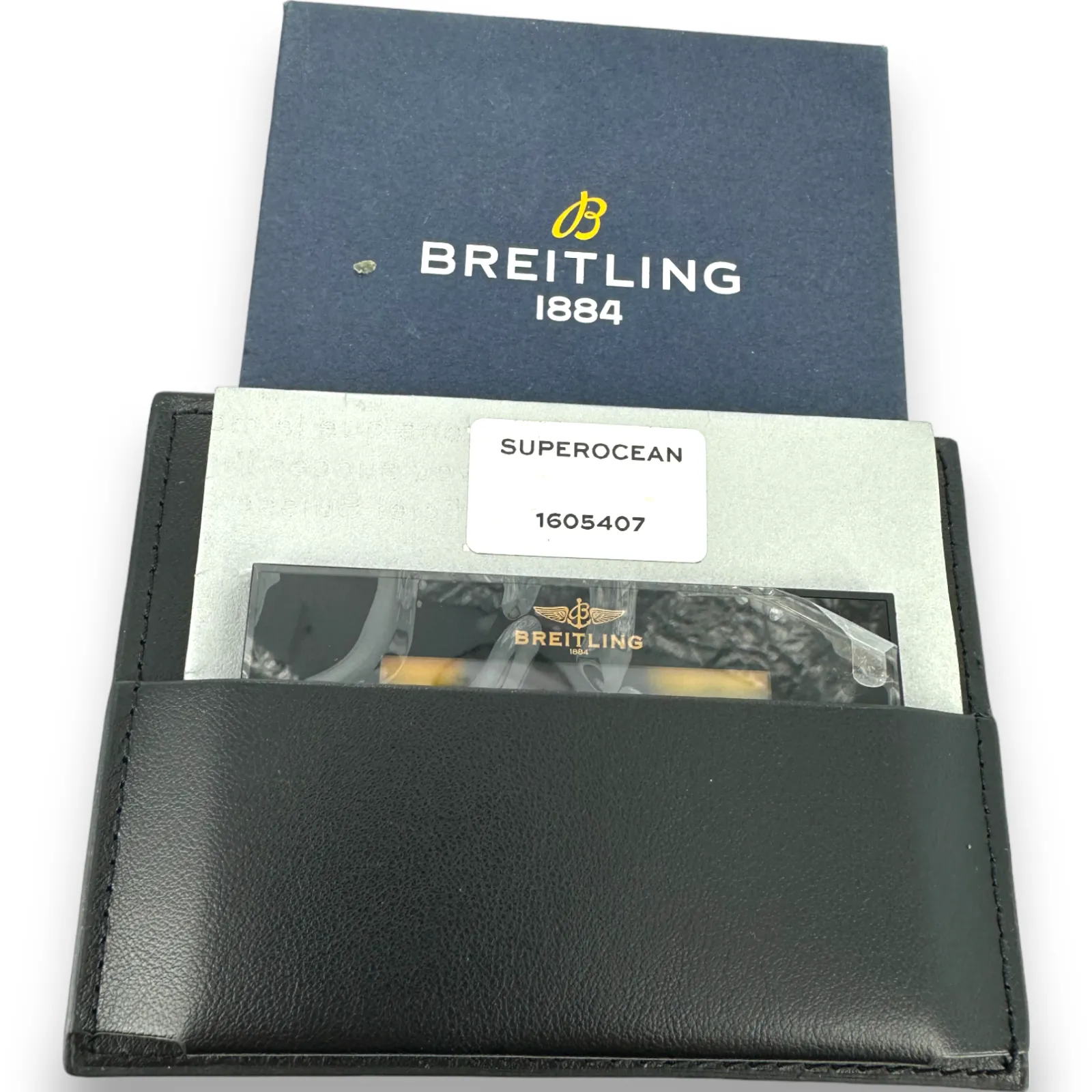 Breitling Superocean 44mm A17391 Steel Black Dial Watch