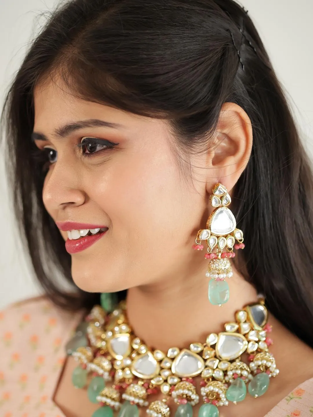 Bridal Jumki Necklace