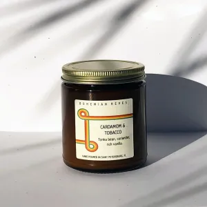 Cardamom   Tobacco Fall Soy Candle