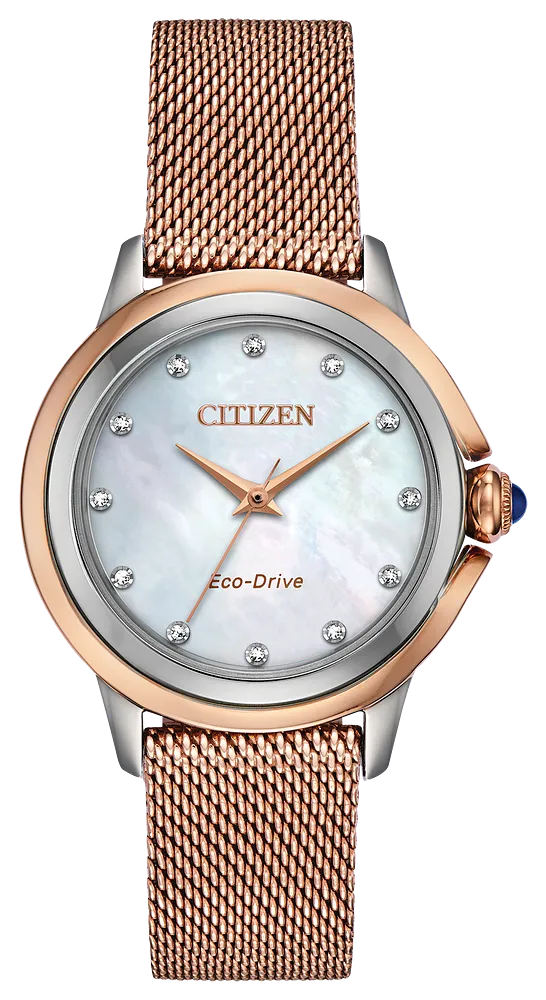 CITIZEN Ceci Diamond Ladies Watch EM0796-75D