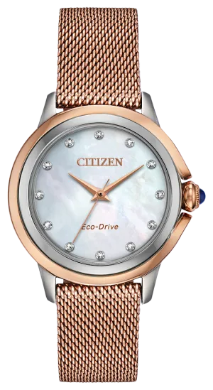 CITIZEN Ceci Diamond Ladies Watch EM0796-75D