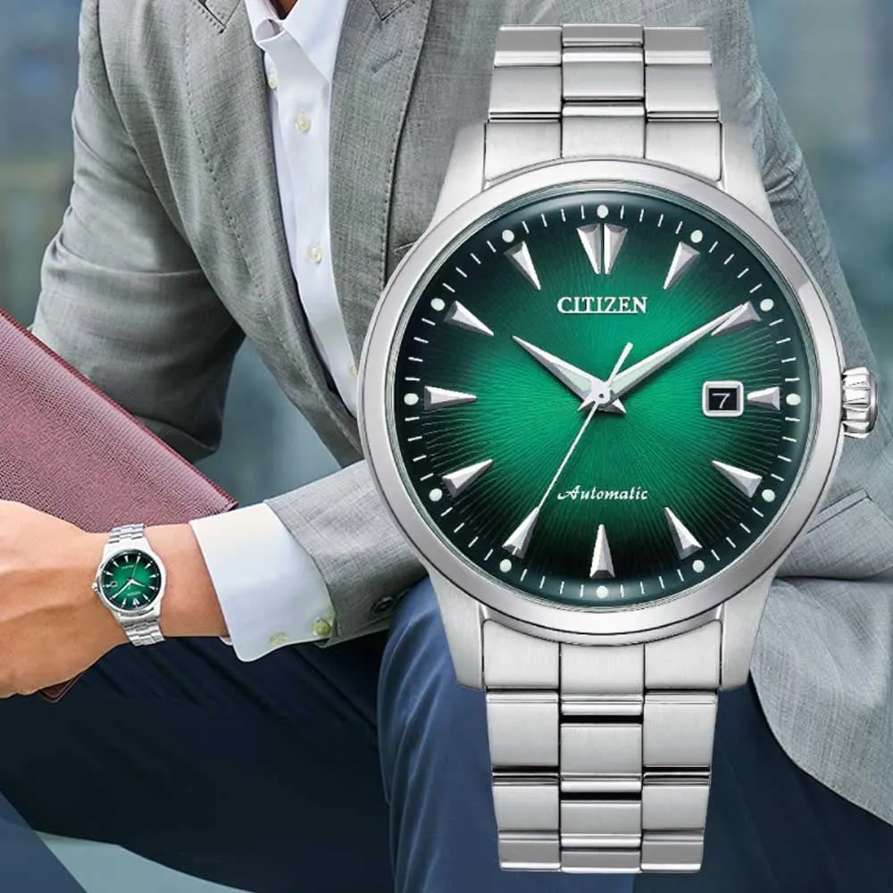 Citizen "KUROSHIO'64" Green Limited Edition Automatic Watch| NK0007-88X