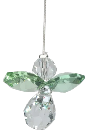 Classic Crystal - Guardian Angel - Peridot