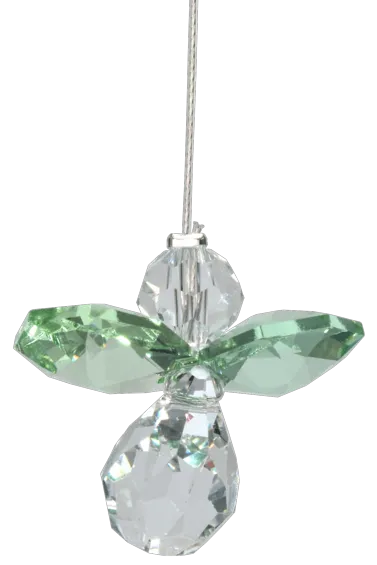 Classic Crystal - Guardian Angel - Peridot