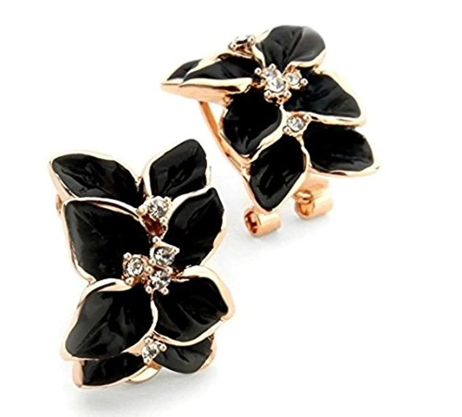 Electomania Black Metal Summer Special Fancy Earrings for Girls and Women