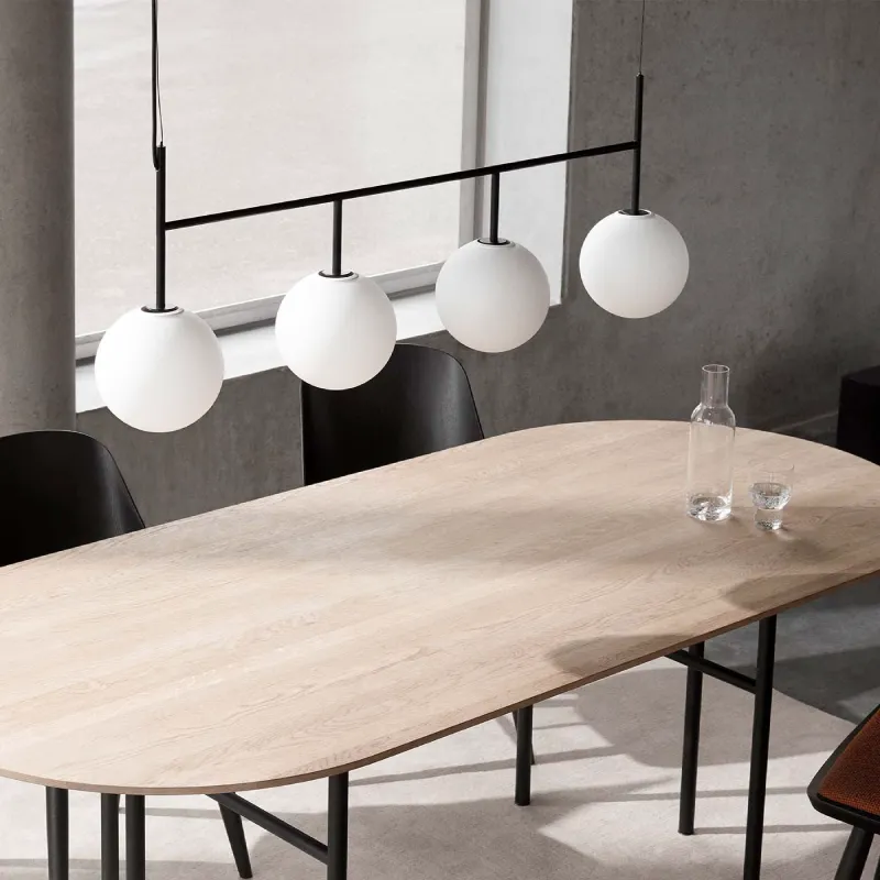 Elegant Spherical Linear Pendant | TR Bulb