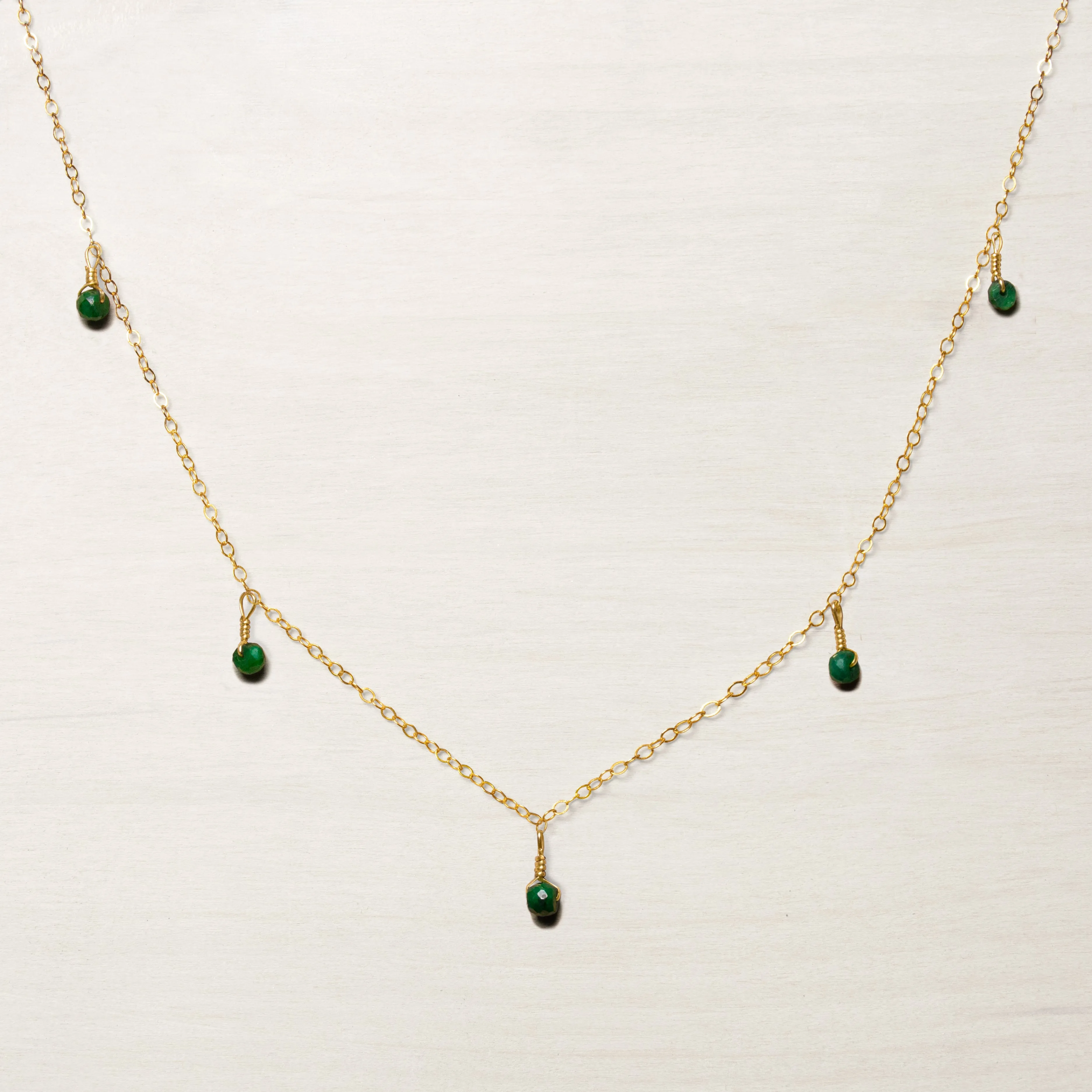 Emerald Statement Necklace