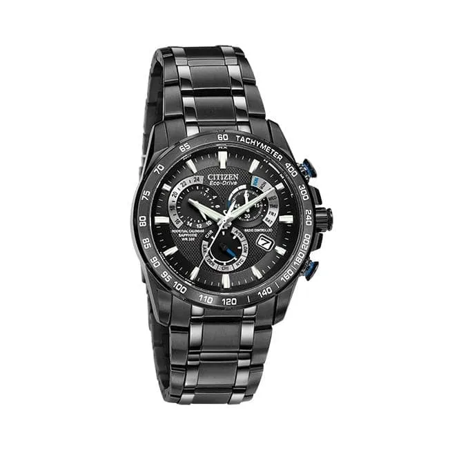 Gents Eco-Drive Chrono A.T WR200 Watch AT4007-54E