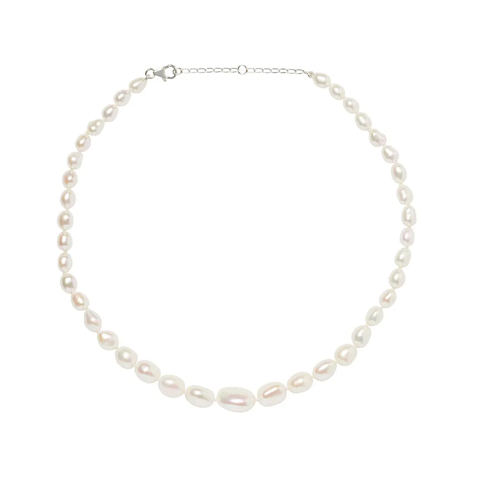 Graduated Baroque Pearl Necklace