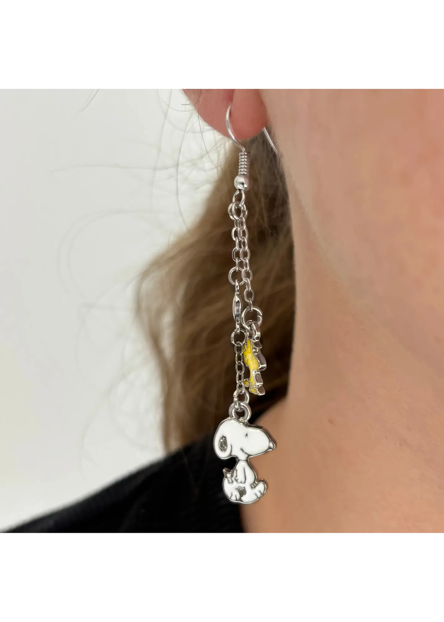 House of Disaster - Peanuts Snoopy and Woodstock Earrings