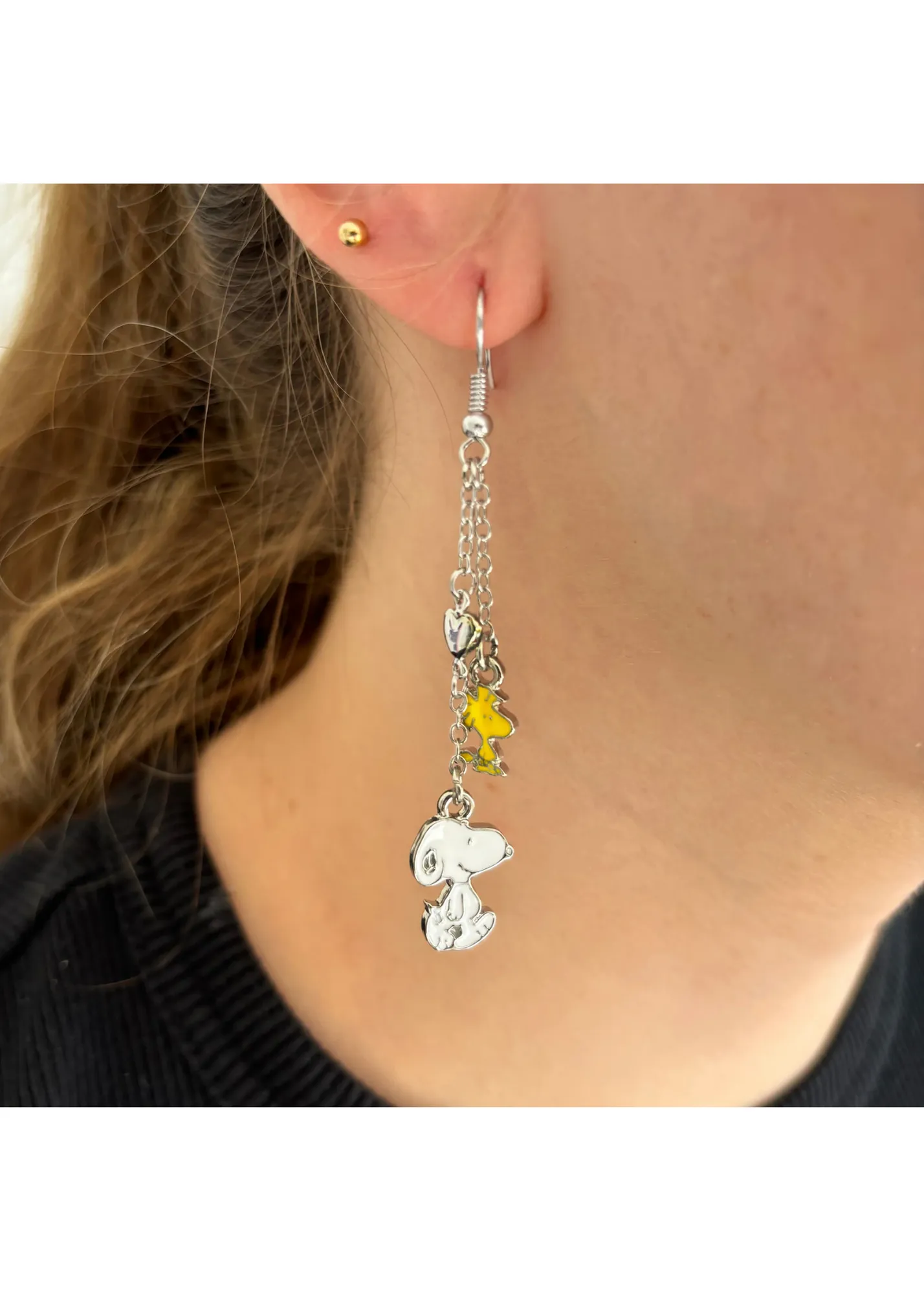 House of Disaster - Peanuts Snoopy and Woodstock Earrings