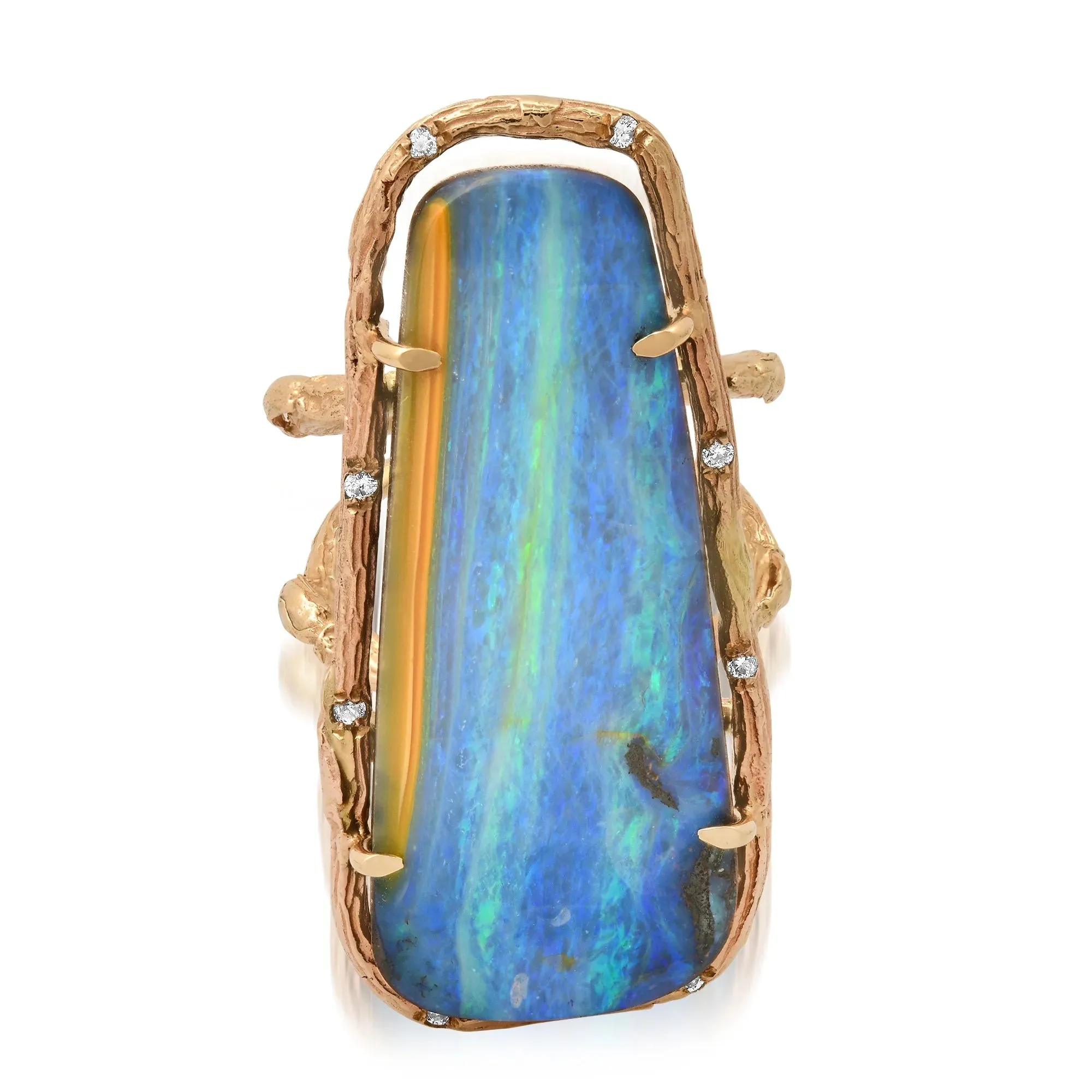 Indigo Opal Sea Ring