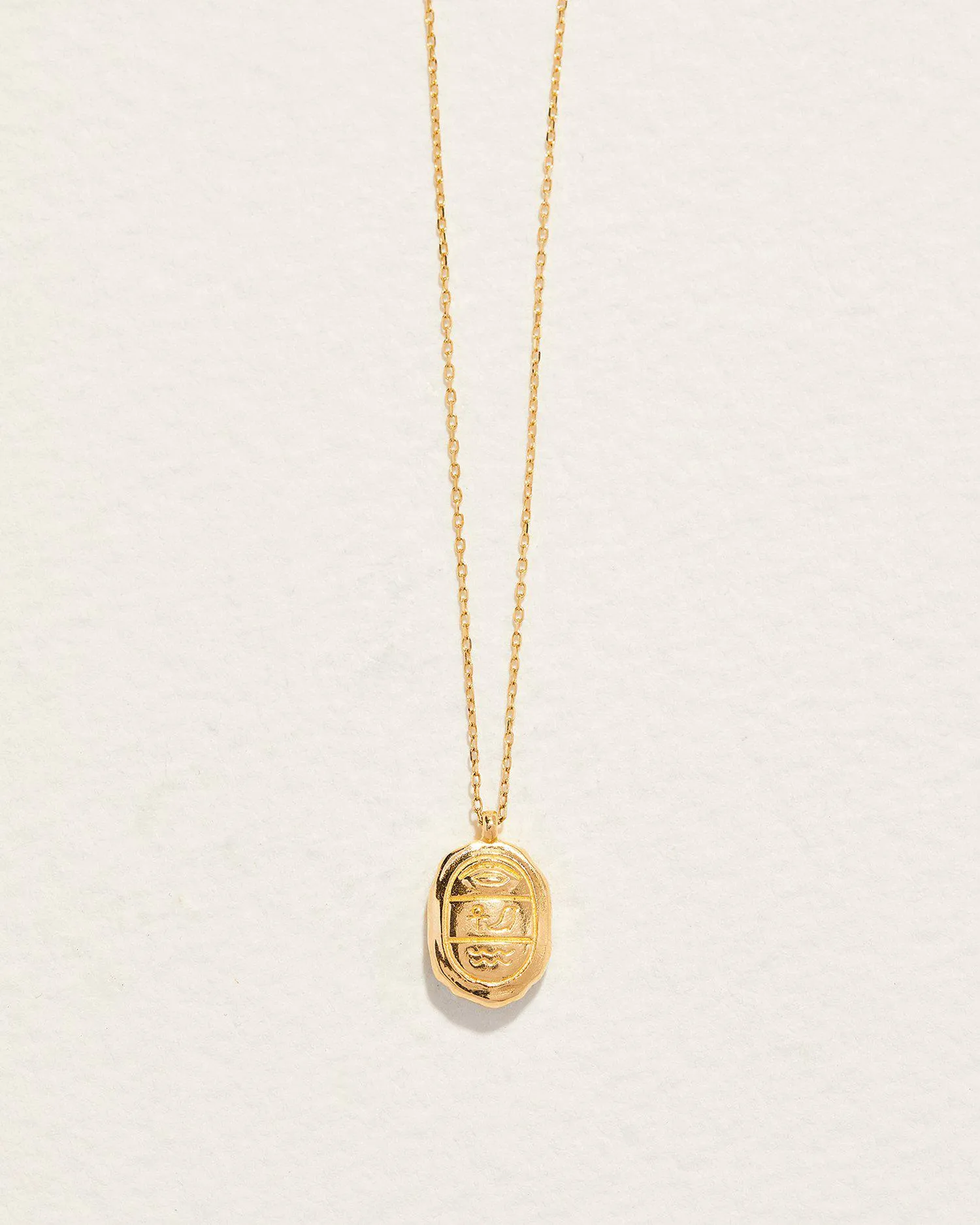 Inlay Scarab Pendant