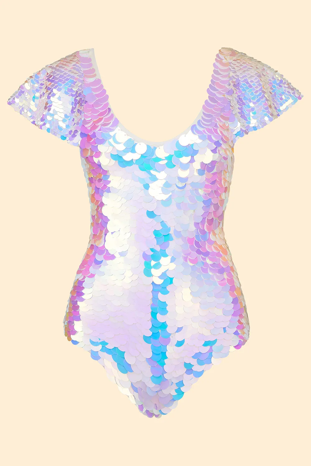 JAZMIN SEQUIN LEOTARD - OPAL