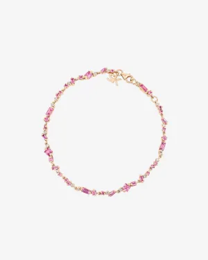 La Fantaisie Star Dust Pink Sapphire Bracelet