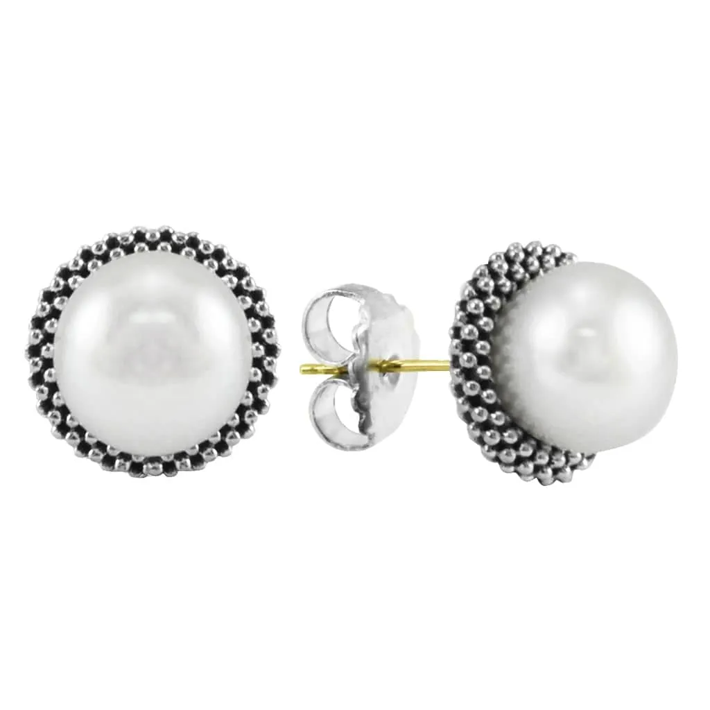 Luna Pearl Earrings and Necklace Gift Set