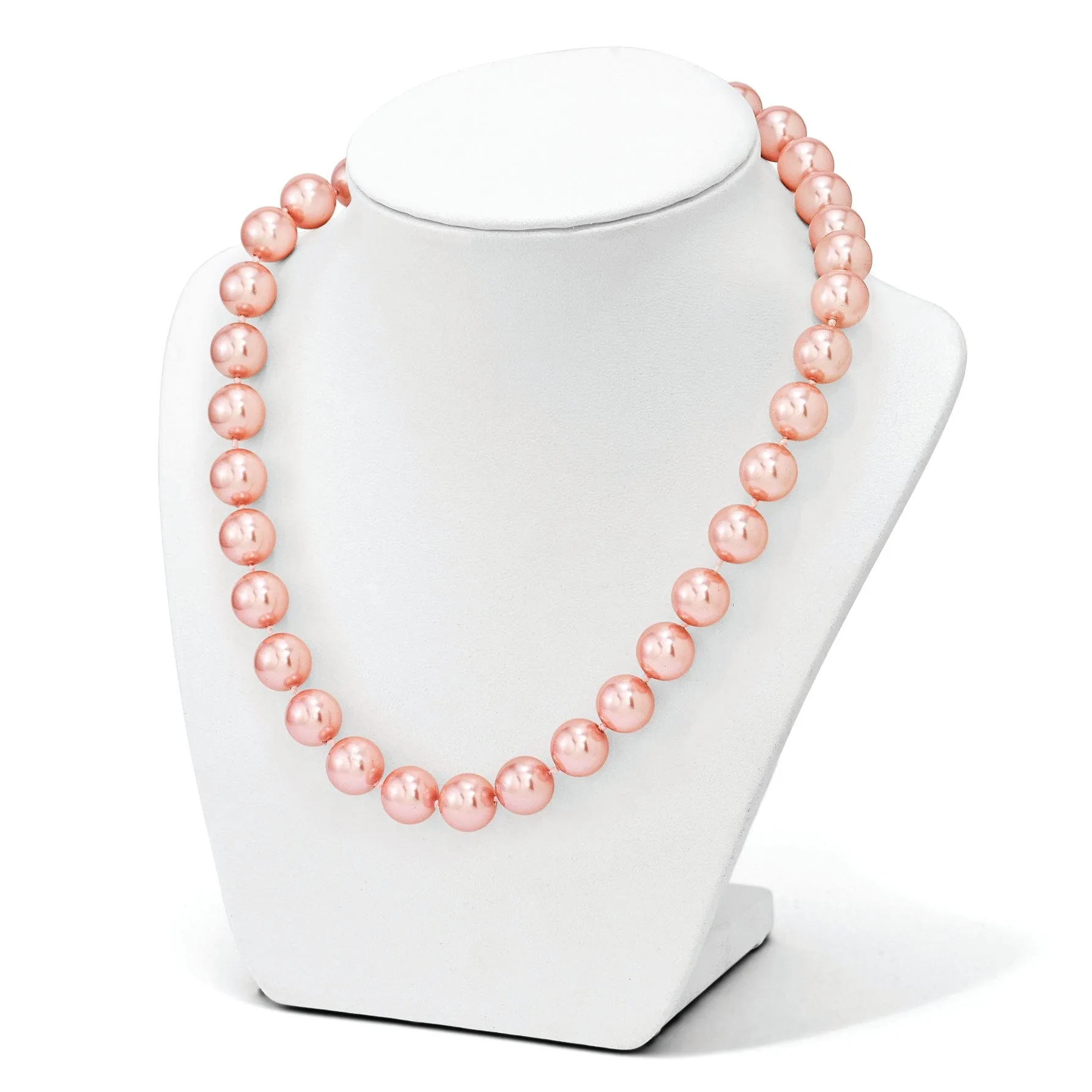 Majestik Pink Shell Pearl Hand Knotted Necklace