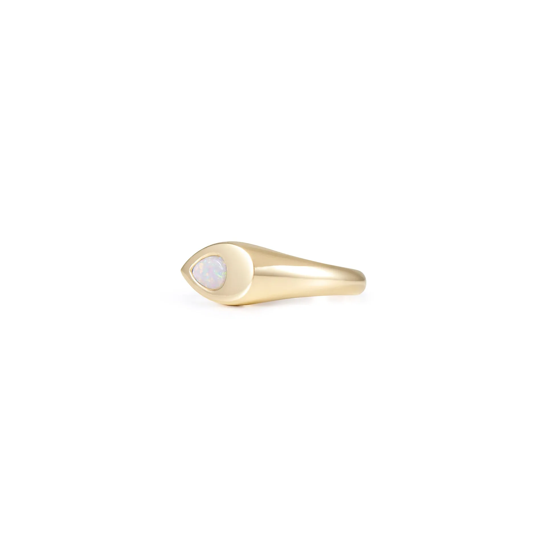 Marcia Opal Ring - Yellow Gold