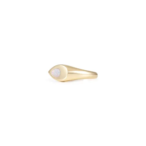 Marcia Opal Ring - Yellow Gold