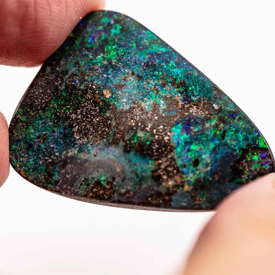 Natural Australian Boulder Opal Loose Gemstone  30.34ct