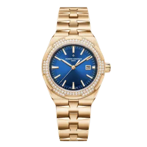 Overseas Self-Winding Blue Dial Diamonds