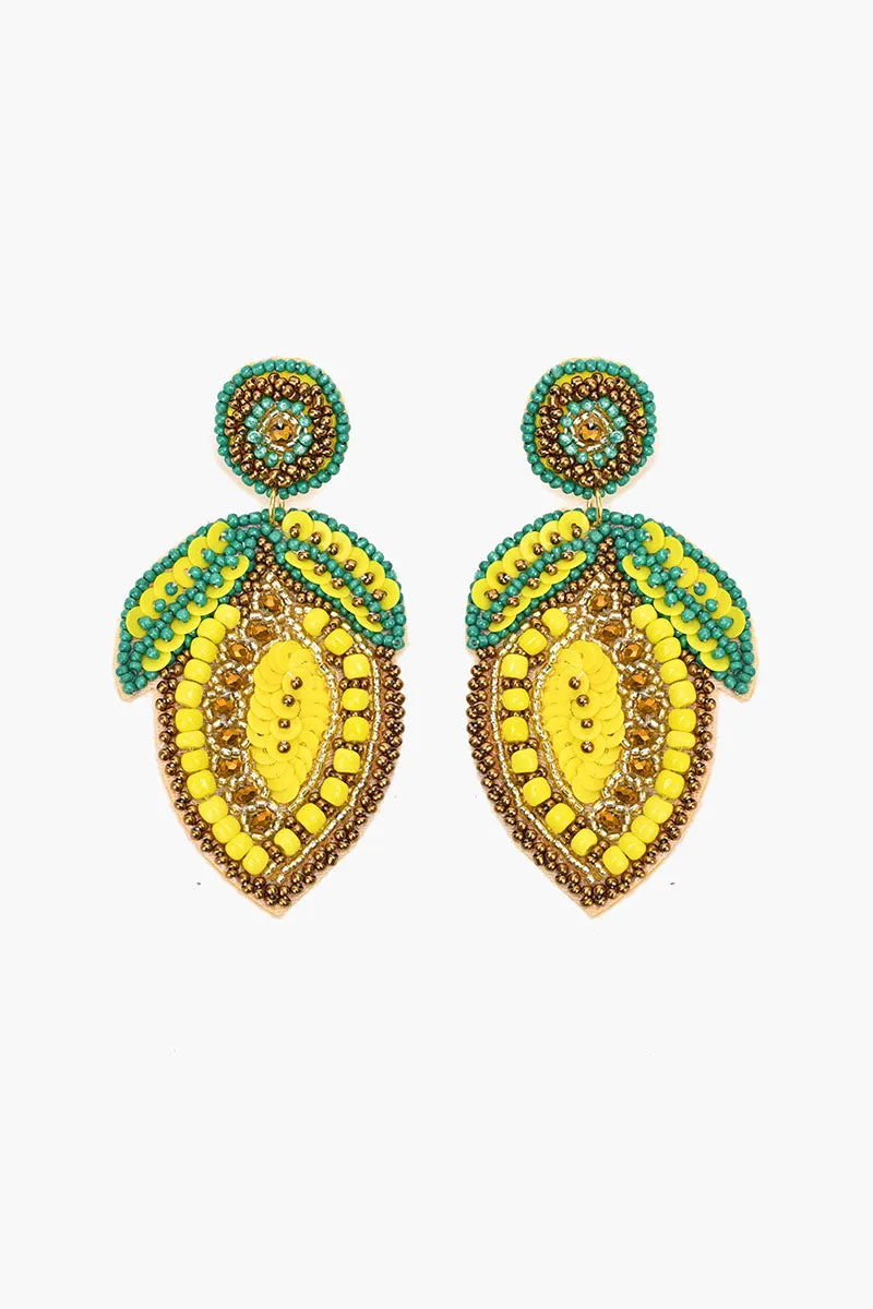 Positano Lemon Earrings