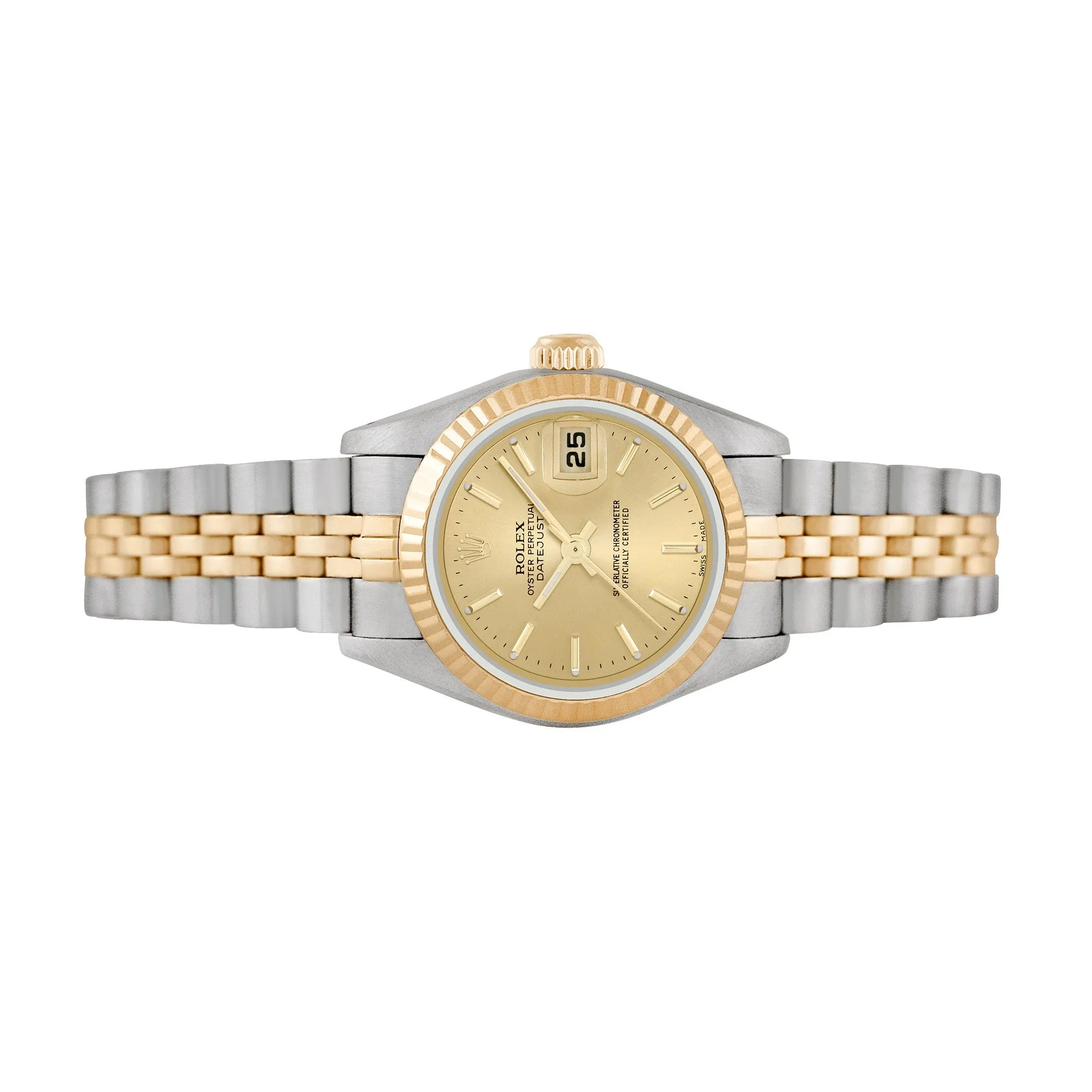 Pre-owned Rolex Ladies Two-tone Datejust, item #24