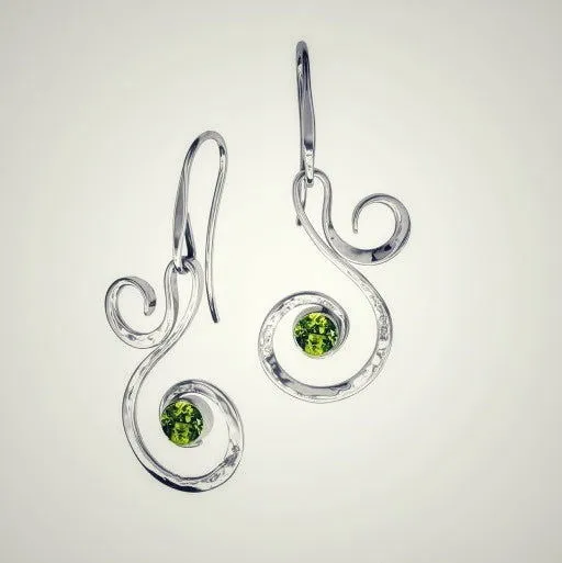 "Fiddlehead" Earrings