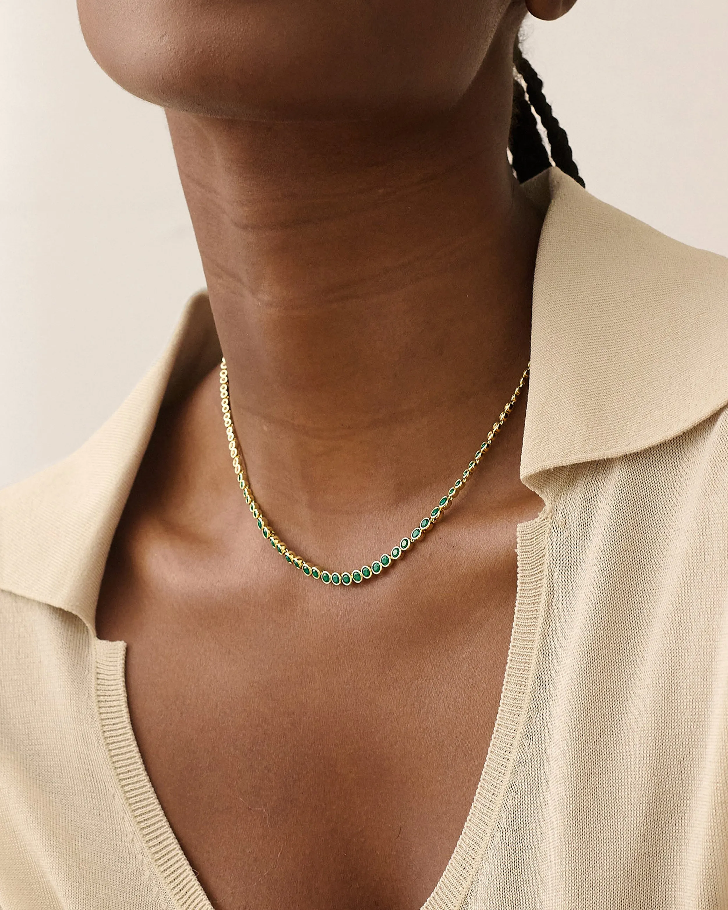 Serena Tennis Necklace