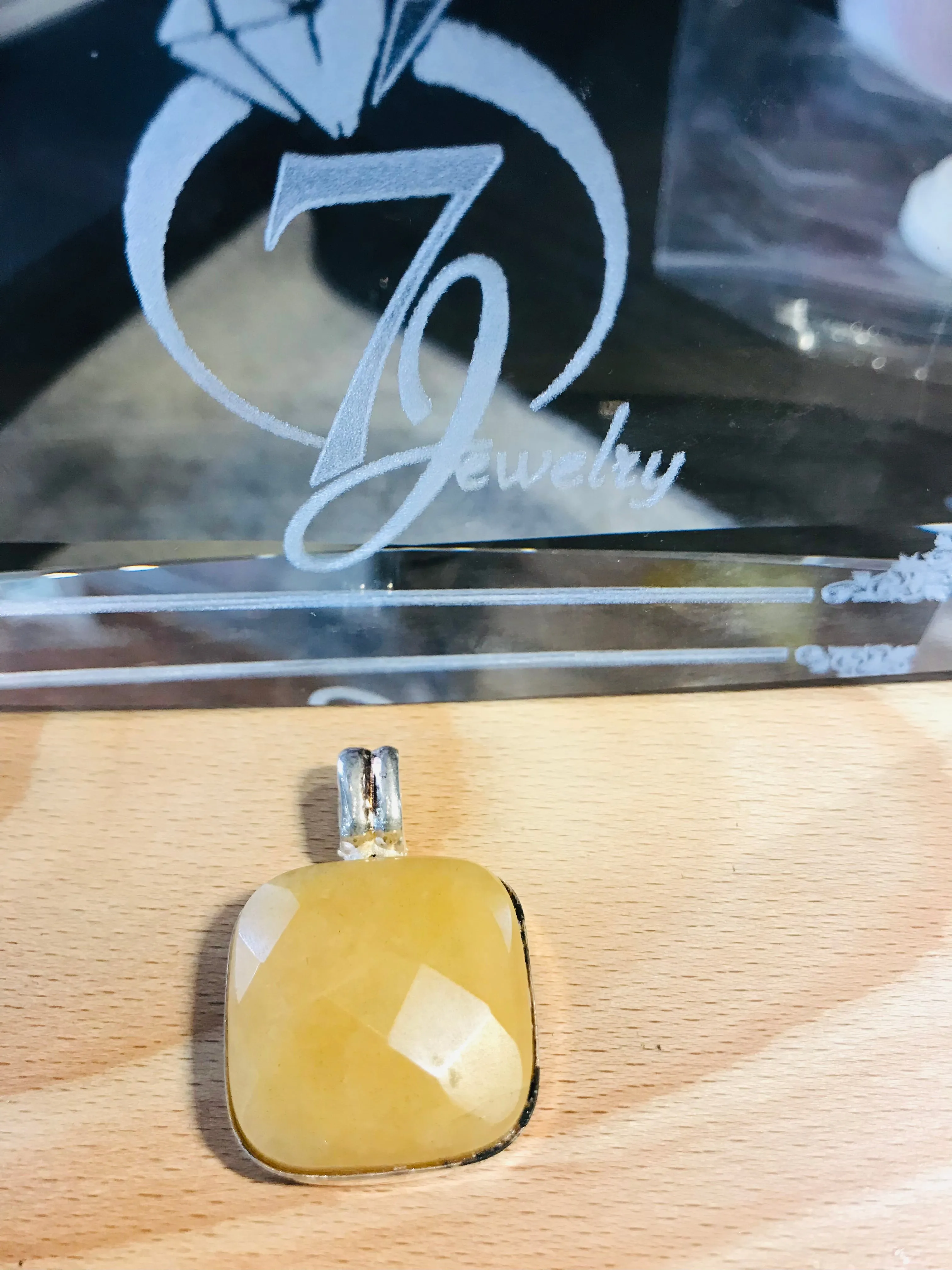 Sterling silver Baltic Amber stone