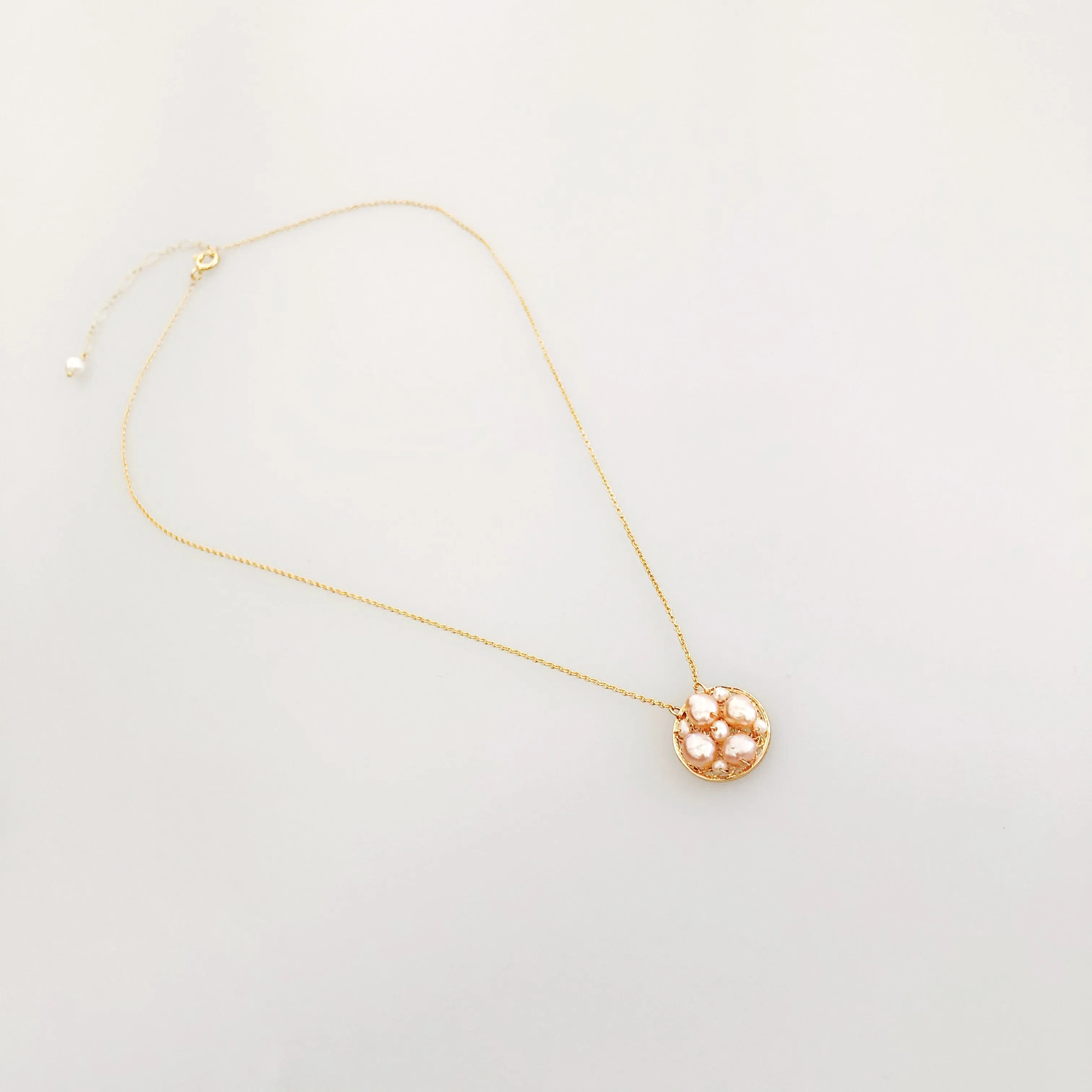 The Cloud Pearl Flower Necklace